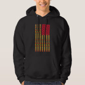 Afro-Amerikaans Vlag T-shirt (Voorkant)