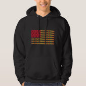 Afro-Amerikaans Vlag T-shirt (Voorkant)