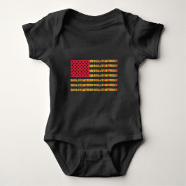 Afro-Amerikaans Vlag T-shirt