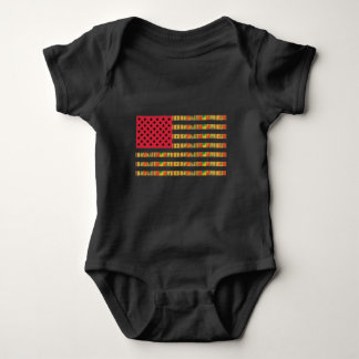 Afro-Amerikaans Vlag T-shirt