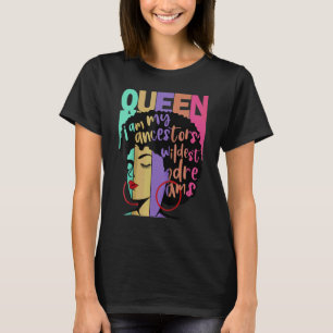 Afro-Amerikaans voor Oplettende Sterke Zwarte Vrou T-shirt