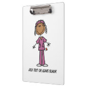 Afro-Amerikaans zurenklembord Klembord (Links)