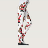 Afro-Amerikaans Zwart Sinterklaas Leggings (Rechts)