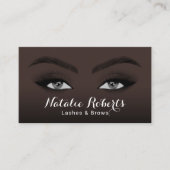 Afro-Amerikaans Zwart Vrouwen Schoonheid Salon Spa Visitekaartje (Voorkant)