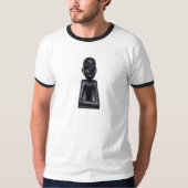 Afro-Amerikaanse abstracte gezichtskunst T-shirt (Voorkant)