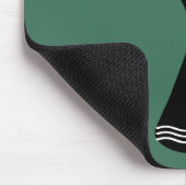 Afro-Amerikaanse abstracte vrouw profiel Muismat (Hoek)