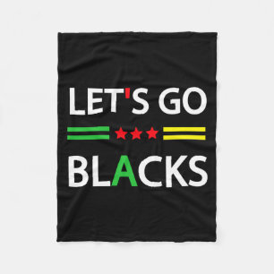 Afro-Amerikaanse Afrocentrische Zwarte Geschiedeni Fleece Deken