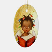  Afro-Amerikaanse Angel Christmas Ornament (Rechts)