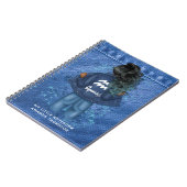 Afro-Amerikaanse Aquarius Zodiac Sign Personal Notitieboek (Linkerzijde)