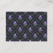 Afro-Amerikaanse Baby Girl Luier Raffle Informatiekaartje (Achterkant)