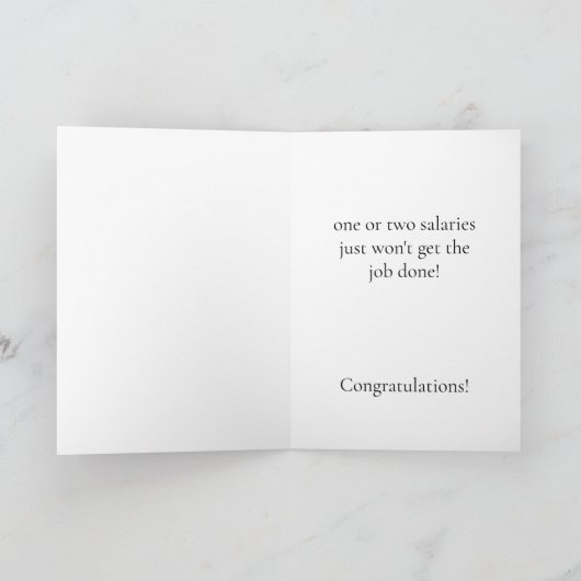 Afro-Amerikaanse baby Kaart (Binnen)