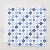 Afro-Amerikaanse  Baby kroonprins Aankondiging (Achterkant)