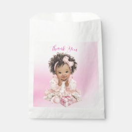 Afro-Amerikaanse Baby Meisje Favor Zakje