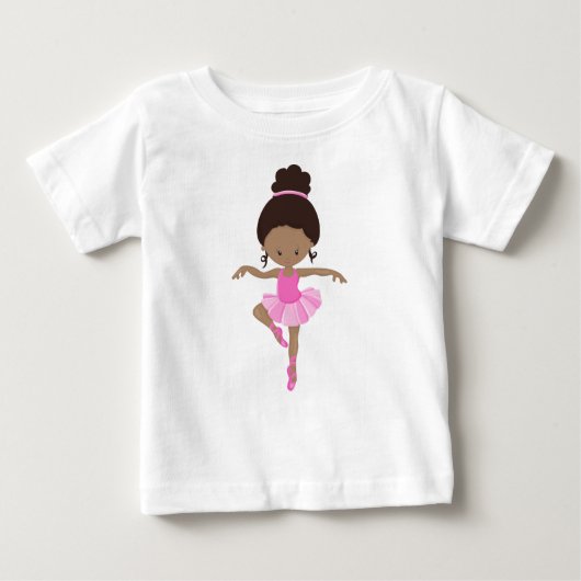 Afro-Amerikaanse Ballerina, Balletmeisje, Roze Tut (Voorkant)