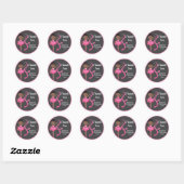 Afro-Amerikaanse Ballerina Dansfeestje Sticker (Vel)