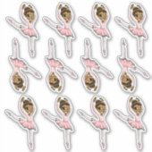 Afro-Amerikaanse ballerina's Sticker (Voorkant)