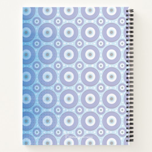 Afro-Amerikaanse bazin, Boze oog  Notitieboek (Achterkant)