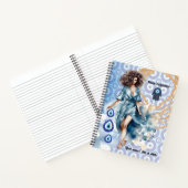 Afro-Amerikaanse bazin, Boze oog  Notitieboek (Binnen)