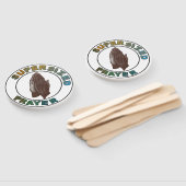 Afro-Amerikaanse biddende handen supersized Handwaaier (Niet-gemonteerd)