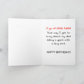 Afro-Amerikaanse bijbel gefeliciteerd met verjaard Kaart (Binnen)