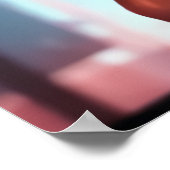 Afro-Amerikaanse bokser | AI Art Poster (Hoek)