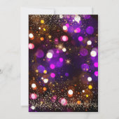 Afro-Amerikaanse Bruidsbad Uitnodigingen (Achterkant)