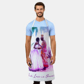 Afro-Amerikaanse bruiloft Schort (Gedragen)