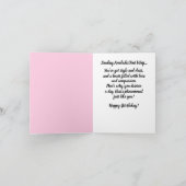 Afro-Amerikaanse camouflage verjaardag Kaart (Binnen)