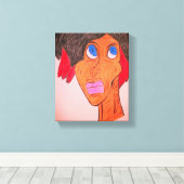 Afro-Amerikaanse canvas (Insitu (Houten vloer))