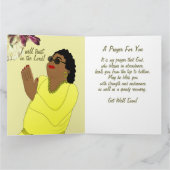 Afro-Amerikaanse Christelijk wordt snel beter Kaart (Binnen)