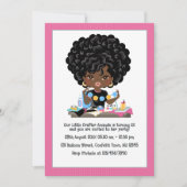 Afro-Amerikaanse Crafting-Thema Verjaardagsfeest Kaart (Voorkant)