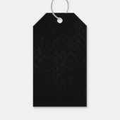 Afro-Amerikaanse Diamond Princess Meisje Baby show Cadeaulabel (Achterkant)