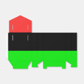 Afro-Amerikaanse Diaspora-vlag Bedankdoosjes (Uitgevouwen)