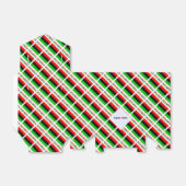 Afro-Amerikaanse diaspora vlag gepersonaliseerd Bedankdoosjes (Uitgevouwen)