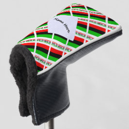 Afro-Amerikaanse diaspora vlag gepersonaliseerd Golfheadcover
