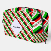 Afro-Amerikaanse diaspora vlag groen gepersonalise Toilettasje (Rechterhoek)