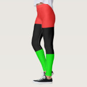 Afro-Amerikaanse Diaspora-vlag  Leggings (Links)