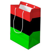 Afro-Amerikaanse Diaspora Vlag Medium Cadeauzakje (Achterkant Gekanteld)