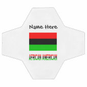 Afro-Amerikaanse diaspora vlag op maat Voetbal