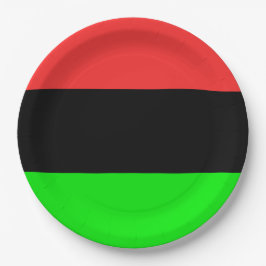 Afro-Amerikaanse Diaspora Vlag  Papieren Bordje