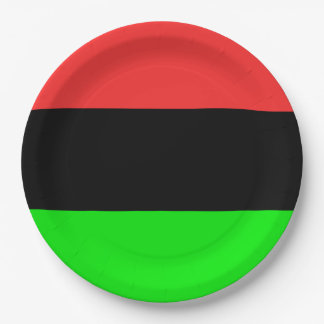 Afro-Amerikaanse Diaspora Vlag Papieren Bordje