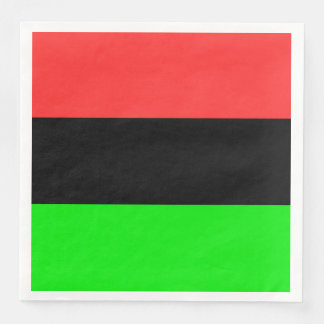 Afro-Amerikaanse Diaspora Vlag Servetten