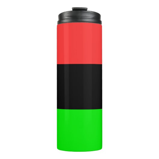 Afro-Amerikaanse Diaspora Vlag  Thermosbeker (Voorkant)
