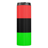 Afro-Amerikaanse Diaspora Vlag  Thermosbeker (Achterkant)