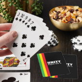 Afro-Amerikaanse eenheid Pokerkaarten (Insitu)