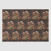 Afro-Amerikaanse Elf Tissuepapier (Voorkant)