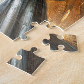Afro-Amerikaanse engel met halo Legpuzzel (Zijkant)