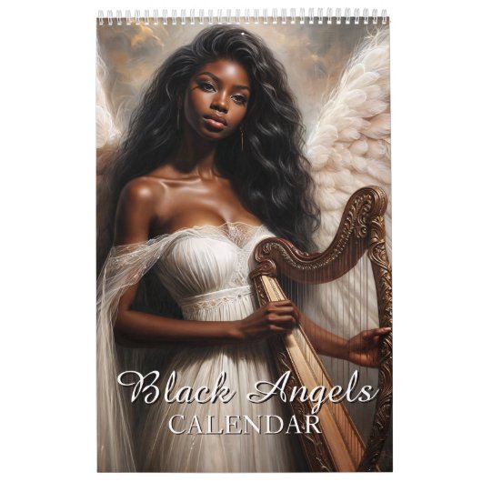 Afro-Amerikaanse engelen kalender (Hoes)