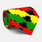 Afro-Amerikaanse erfgoed stropdas (Opgerold)