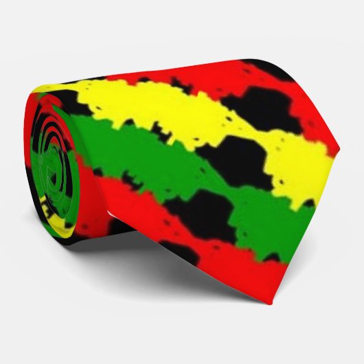 Afro-Amerikaanse erfgoed stropdas (Opgerold)